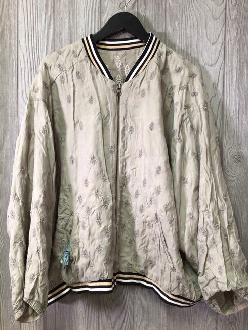 Johnny Was Reversible Baseball Jacket Size X-Large
